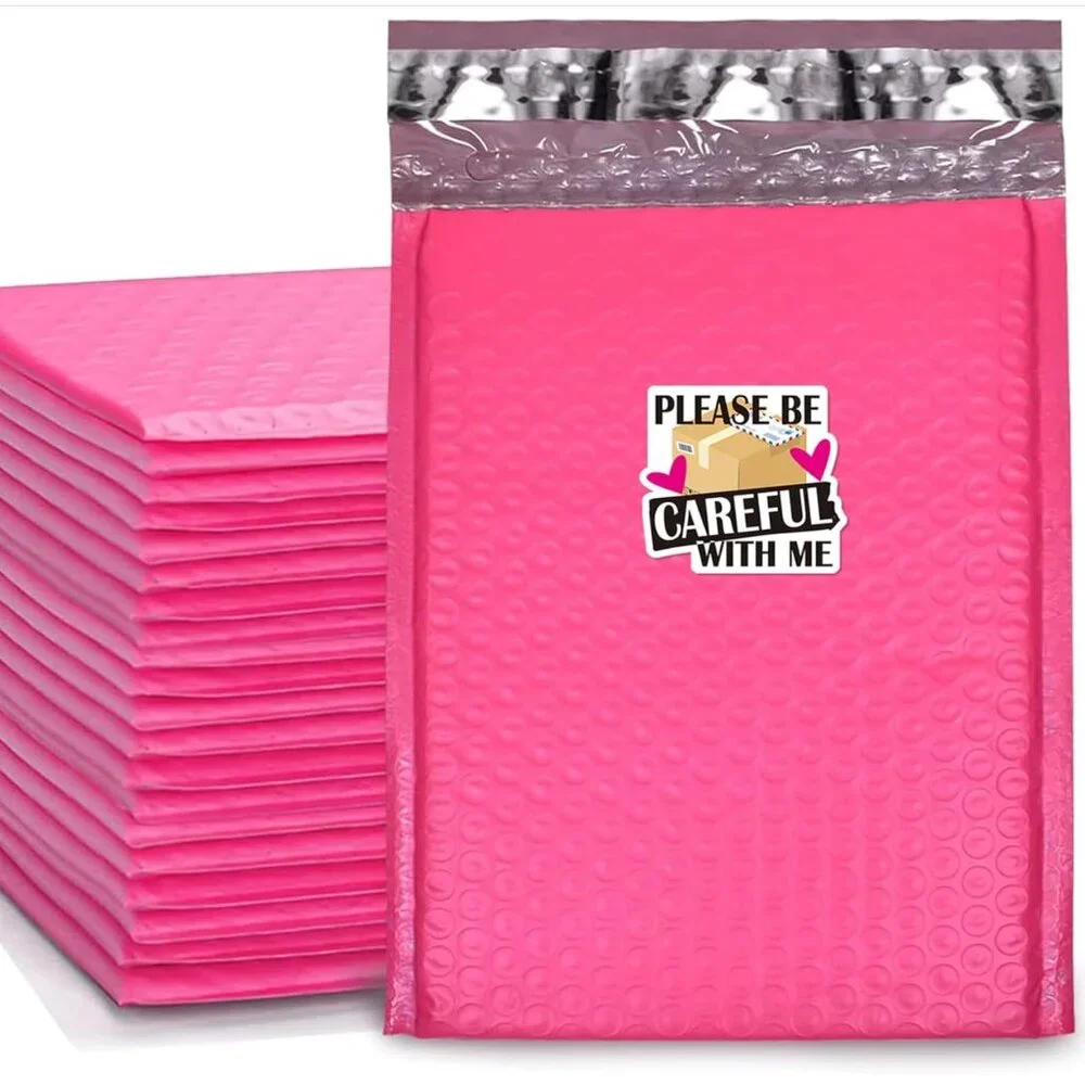 Careful Me Roll -  Cute Fragile Shipping Mail Stickers NEW